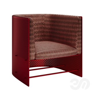 3D модель Armchair by Andrea Mancuso (Nilufar) для категории Мебель / Кресла - превью