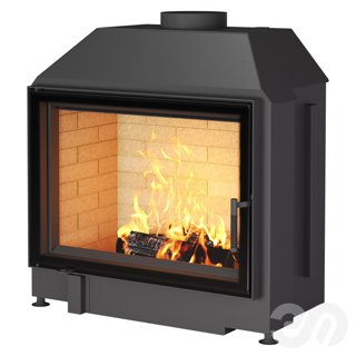 3D модель КАМИННАЯ ТОПКА АСТОВ ПС 800 для категории Другие модели / Камин - превью