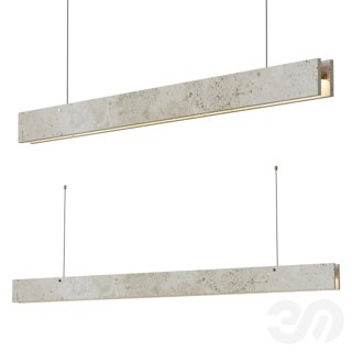 3D модель Travertine Luminaire SERAFIM для категории Освещение / Подвесные светильники - превью