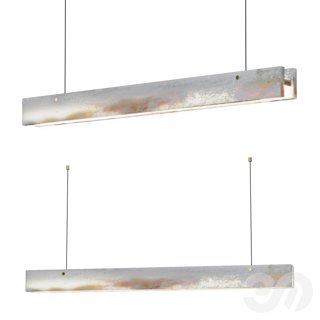 3D модель Crystal Blue Luminaire SERAFIM для категории Освещение / Подвесные светильники - превью