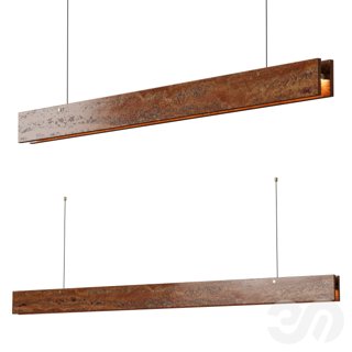 3D модель Red Travertine Luminaire SERAFIM для категории Освещение / Подвесные светильники - превью