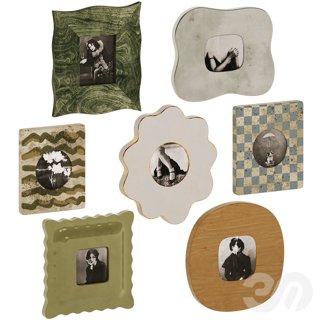 3D модель Vintage picture set 1 для категории Декор / Багеты - превью