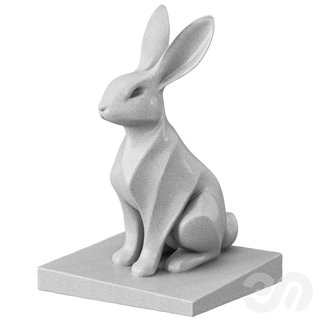 3D модель Rabbit #2 для категории Декор / Декоративные наборы - превью