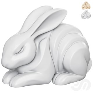 3D модель Rabbits для категории Декор / Декоративные наборы - превью