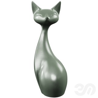 3D модель Кот декор для категории Декор / Декоративные наборы - превью