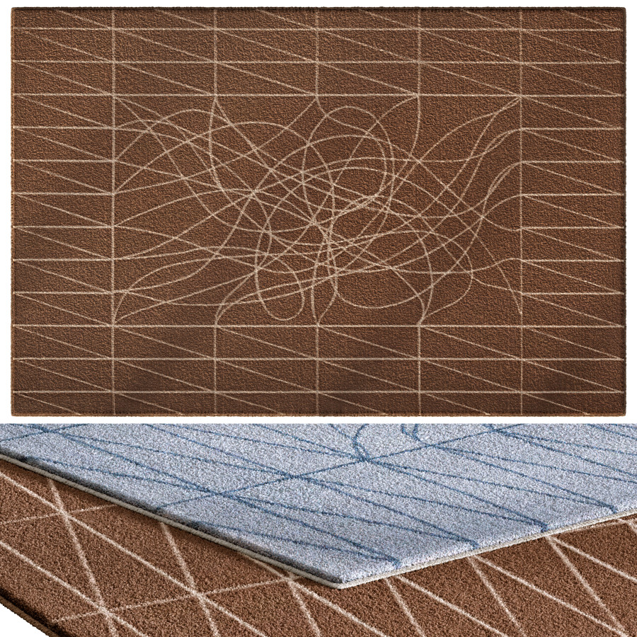 3D модель Im Not Canon Latte Carpet 200x300 для категории Декор / Ковры - превью
