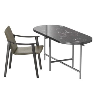 3D модель Dining Little Armchair для категории Мебель / Стулья - превью