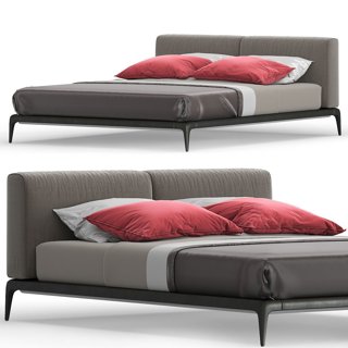 3D модель Bed Poliform KH для категории Мебель / Кровати - превью