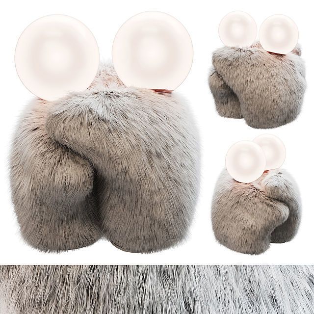 3D модель HUG LAMP by Mark Mitchell для категории Освещение / Настольный - превью