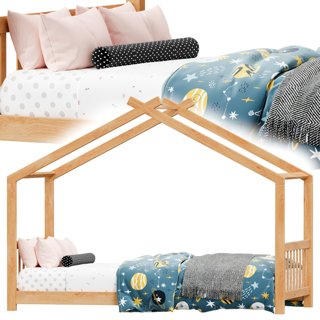3D модель Clarkston Twin Solid Wood Canopy Bed для категории Детская / Кровати - превью