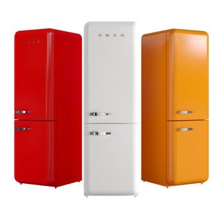 3D модель SMEG Fab 32 Two-door Refrigerator Freezer для категории Кухня / Техника - превью