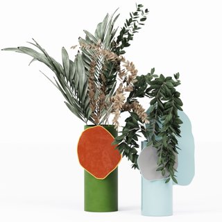 3D модель Flower Pack 209C для категории Растения / Комнатные растения - превью