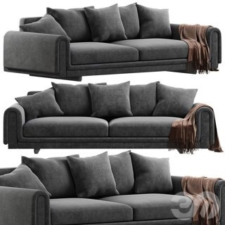 3D модель Roche Bobois Underline для категории Мебель / Диваны - превью