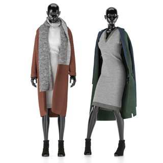 3D модель Mannequin Set Vol 002 для категории Декор / Одежда - превью