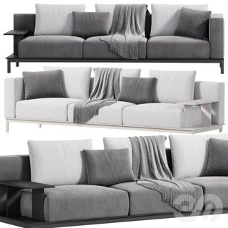 3D модель Sofa Brera By Poliform для категории Мебель / Диваны - превью