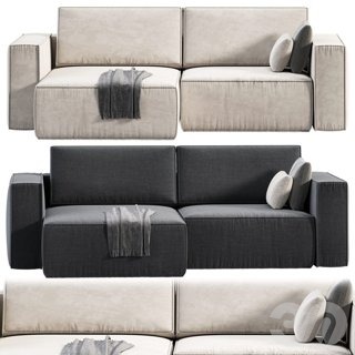 3D модель Sofa Ebi Happy By Divan.ru для категории Мебель / Диваны - превью