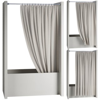 3D модель Bathroom Curtain 3 Set для категории Санузел / Декор для санузла - превью