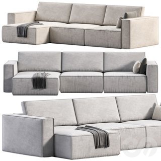 3D модель Sofa Ebi Happy2 by Divan.ru для категории Мебель / Диваны - превью