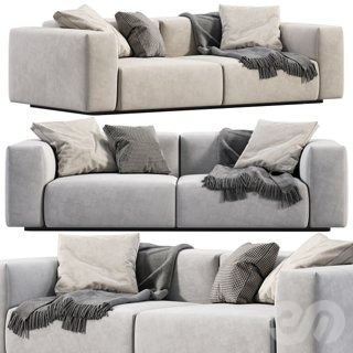 3D модель Sofa Soft Modular by Vitra для категории Мебель / Диваны - превью
