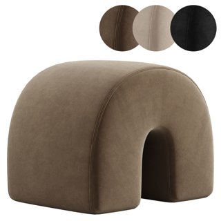 3D модель Wave Pouf для категории Мебель / Другая мягкая мебель - превью