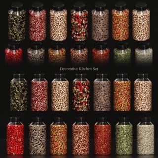 3D модель Decorative Kitchen set для категории Кухня / Мелочь для кухни - превью