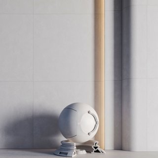 3D модель White Rough Ceramic для категории Материалы / Кафель, плитка - превью