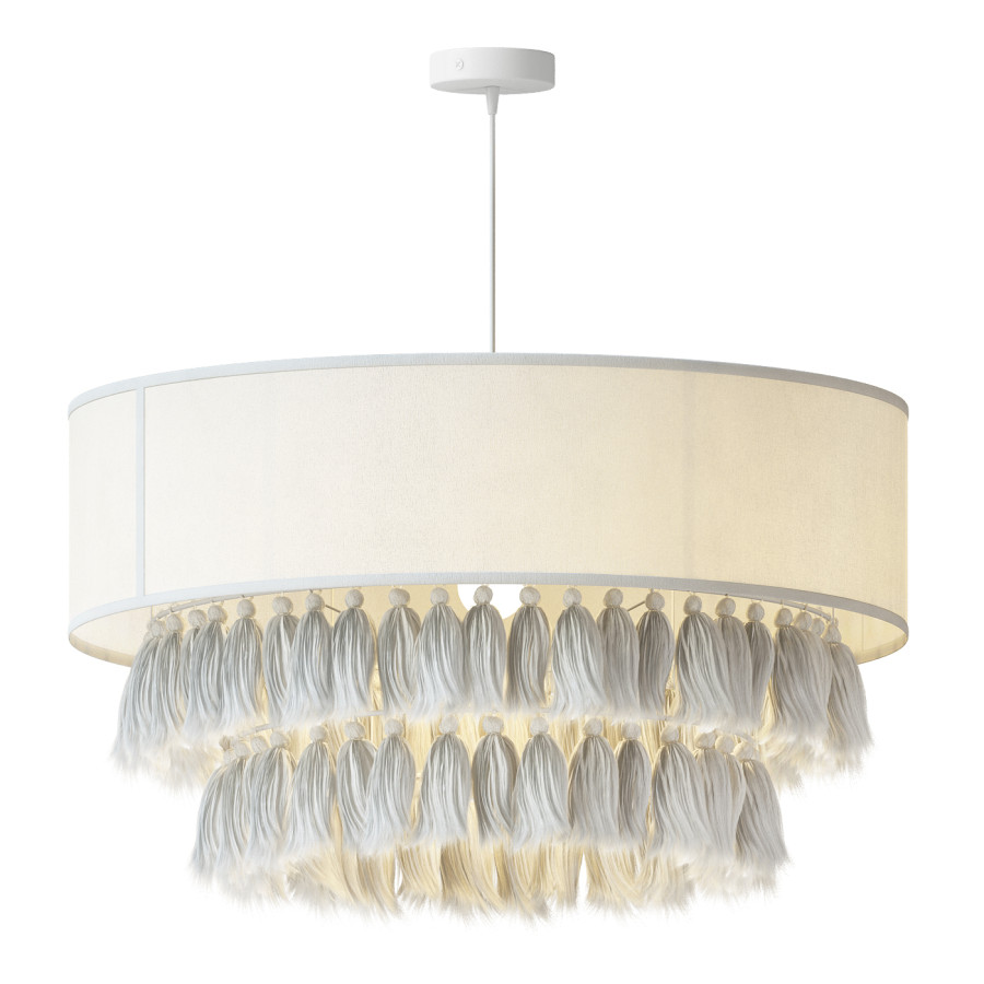 3D модель Bohemian Tassel Chandelier для категории Освещение / Подвесные светильники - превью