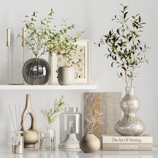 3D модель Decorative set035 для категории Декор / Декоративные наборы - превью