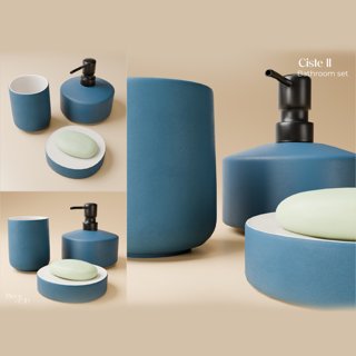 3D модель CISTE II - Bathroom set - ALINEA для категории Санузел / Декор для санузла - превью