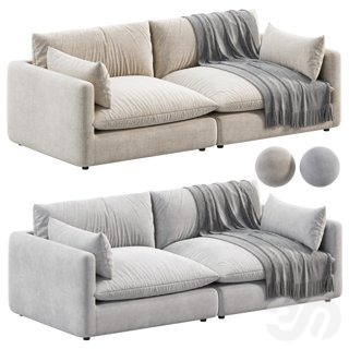 3D модель Unwind sofa для категории Мебель / Диваны - превью