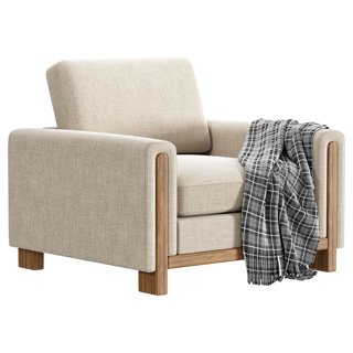 3D модель Adika Upholstered Armchair для категории Мебель / Кресла - превью