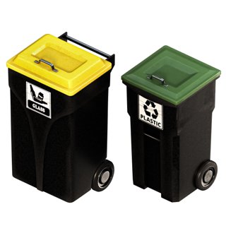 3D модель Trash bin 2 для категории Экстерьер / Городская среда - превью