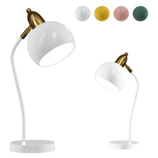 3D модель Color Optional Macaroon Style Desk Lamp Metal Dome для категории Освещение / Настольный - превью