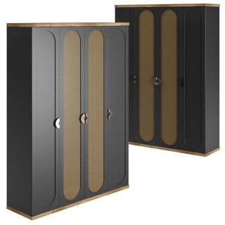 3D модель Arc Wardrobe для категории Мебель / Шкафы - превью