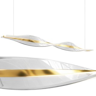 3D модель Spiral Nordic Style Chandelier для категории Освещение / Подвесные светильники - превью