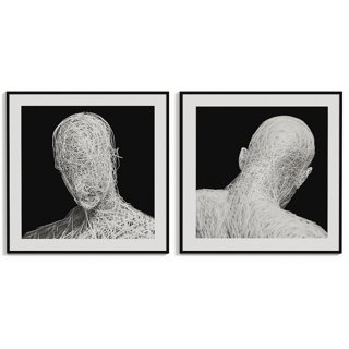 3D модель modern painting set of 2 Texture для категории Декор / Багеты - превью