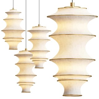 3D модель Wabi Sabi Pendant Light для категории Освещение / Подвесные светильники - превью