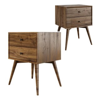 3D модель Side Table Walnut для категории Мебель / Консоли тумбочки - превью