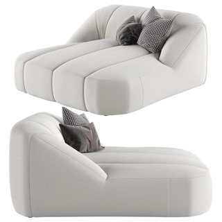 3D модель Lounger Cloud By Gallotti And Radice для категории Мебель / Диваны - превью