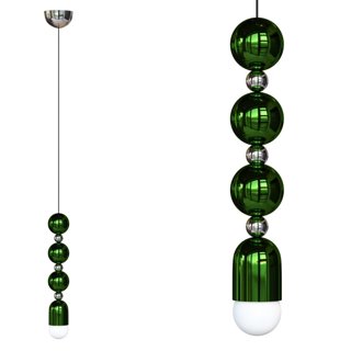 3D модель Modern Metal Pendant Light With Adjustable Hanging для категории Освещение / Подвесные светильники - превью