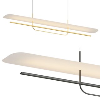 3D модель Reflector Linear Led Pendant для категории Освещение / Подвесные светильники - превью