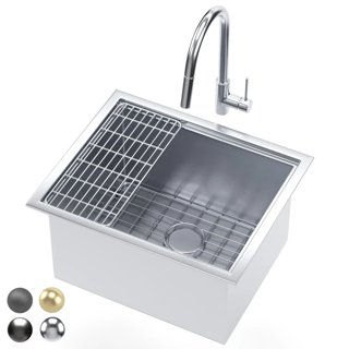 3D модель Kraus Kwu100 Sink для категории Кухня / Смеситель - превью