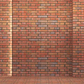 3D модель Red Brick 001 для категории Материалы / Кирпич - превью