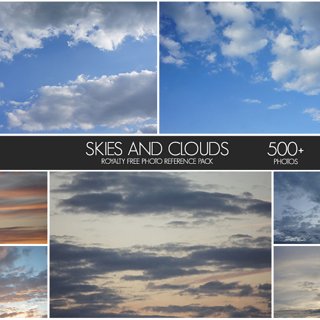 3D модель Skies and Clouds Photo Reference Pack для категории Текстуры / Панорамные изображения - превью