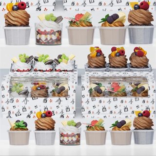 3D модель Desserts Set для категории Кухня / Еда и напитки - превью