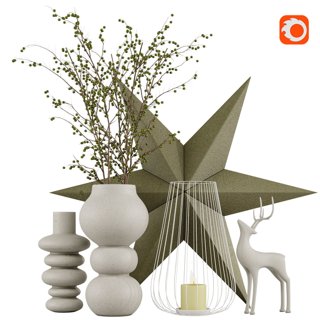 3D модель Decorative set 11 для категории Декор / Декоративные наборы - превью