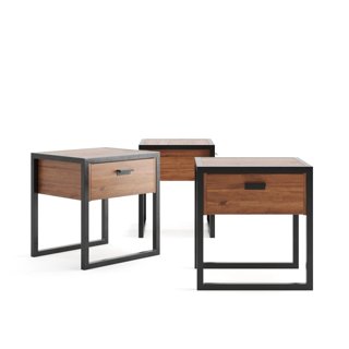 3D модель Loft Bedside Table для категории Мебель / Тумбы, комоды - превью
