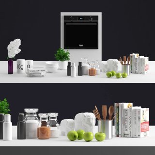 3D модель Kitchen Decor для категории Кухня / Мелочь для кухни - превью