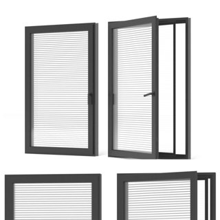 3D модель WINDOWS with lines like blinds для категории Другие модели / Окна - превью