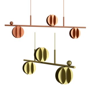 3D модель El Lamp Horizontal Cs1 для категории Освещение / Подвесные светильники - превью